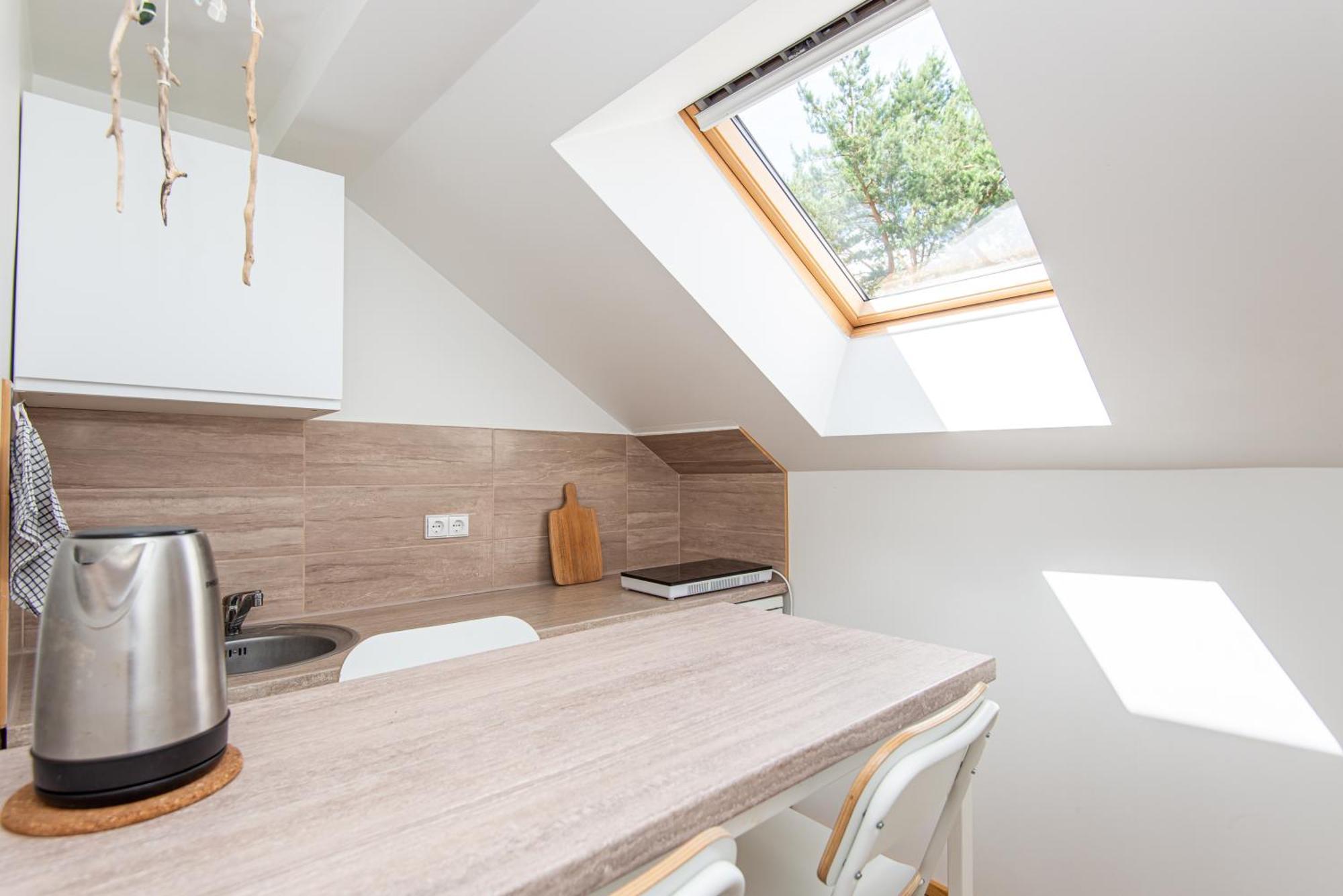 Ferienwohnung A R C I A U G A M T O S Nida Exterior foto